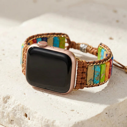 Healing Chakra Apple Watch Band (Gold)