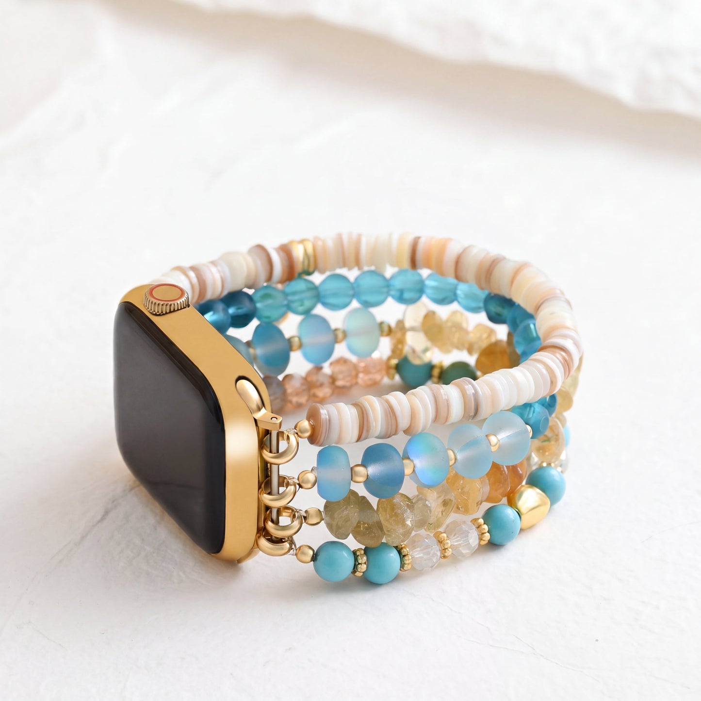 Seaside Glow Stretch Apple Watch Band