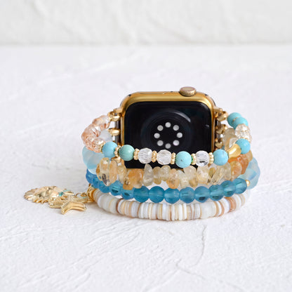 Seaside Glow Stretch Apple Watch Band