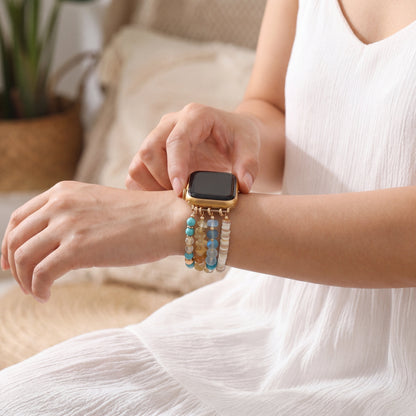 Seaside Glow Stretch Apple Watch Band