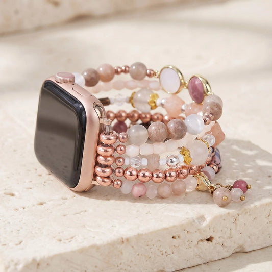 Rose Glow Sunstone Apple Watch Band